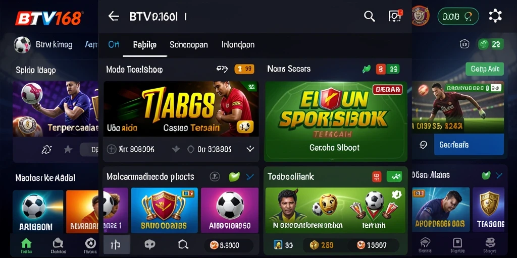 Tampilan gameplay BTV168 yang menarik dan interaktif.