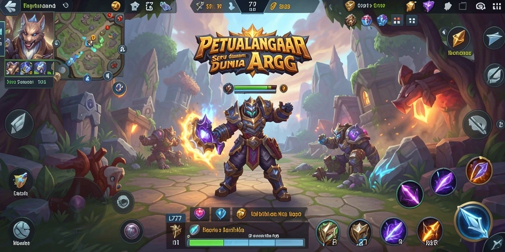 Screenshot gameplay L777 menampilkan combat seru dalam dunia ARPG.