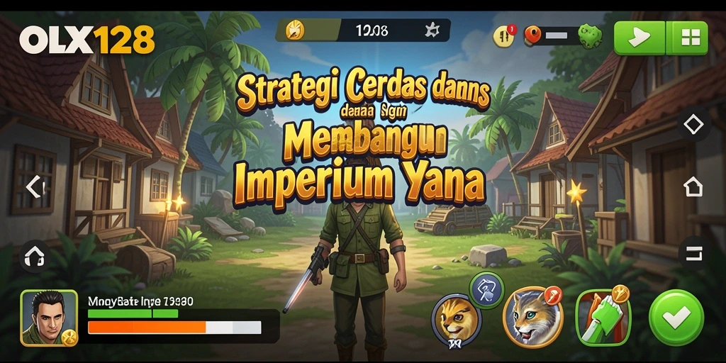 Tangkapan layar menampilkan strategi pertempuran yang epik di OLX128.