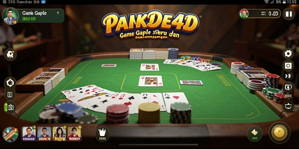 Tampilan menarik dari gameplay PAKDE4D yang seru.