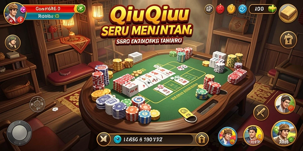 Screenshot utama R6R6 menampilkan gameplay QiuQiu yang menarik.