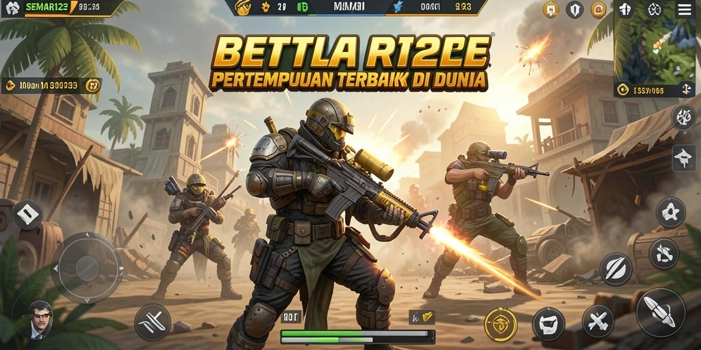 Screenshot gameplay SEMAR123 menampilkan pertempuran seru dengan grafis menawan.