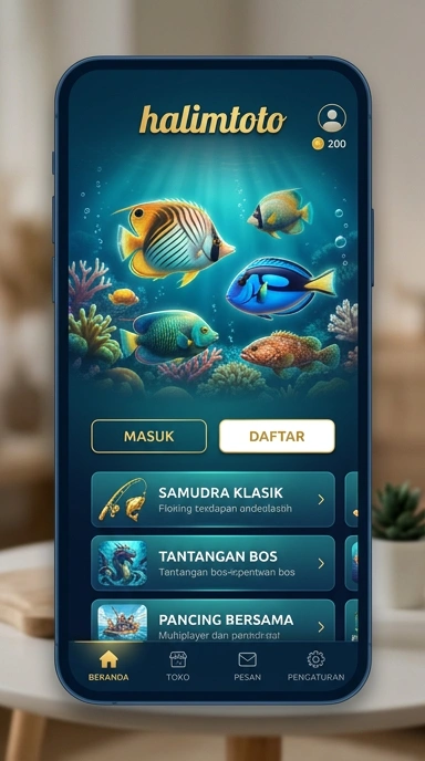Proses pengunduhan aplikasi di halimtoto yang cepat dan mudah.